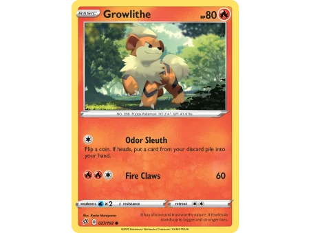 Growlithe (Reverse Holo)