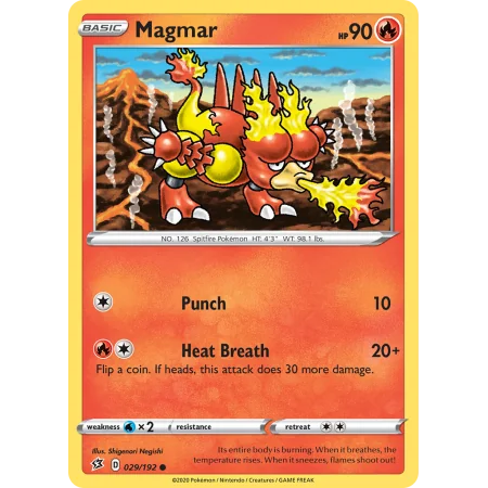 Magmar (Reverse Holo)