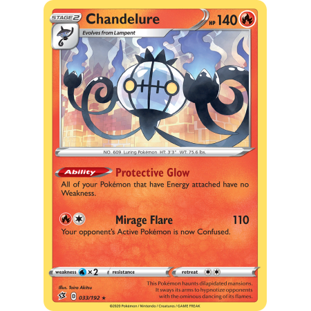 Chandelure (Reverse Holo)