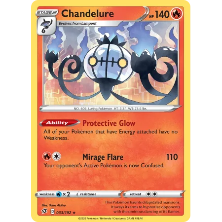 Chandelure (Reverse Holo)