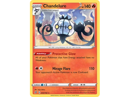 Chandelure (Reverse Holo)