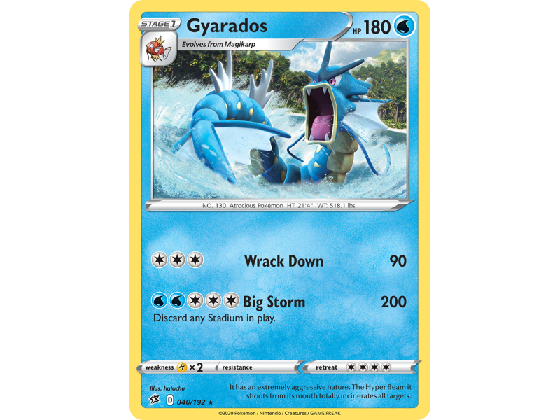 Gyarados (Reverse Holo)