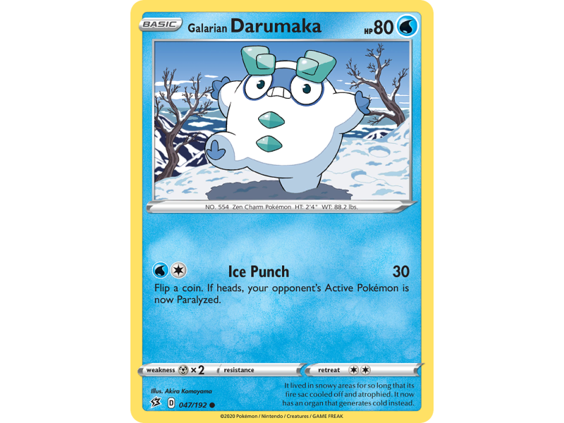 Galarian Darumaka (Reverse Holo)