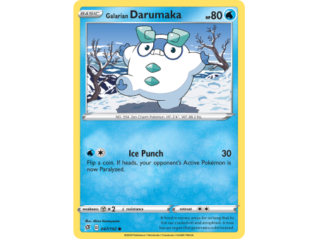 Galarian Darumaka (Reverse Holo)