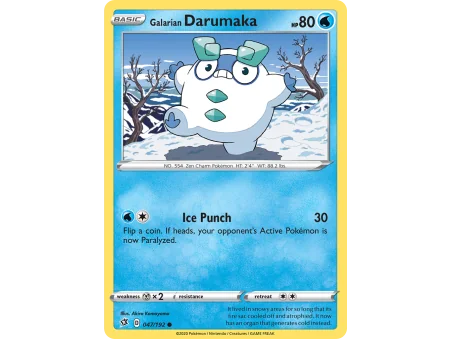 Galarian Darumaka (Reverse Holo)