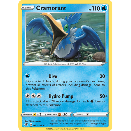 Cramorant (Reverse Holo)