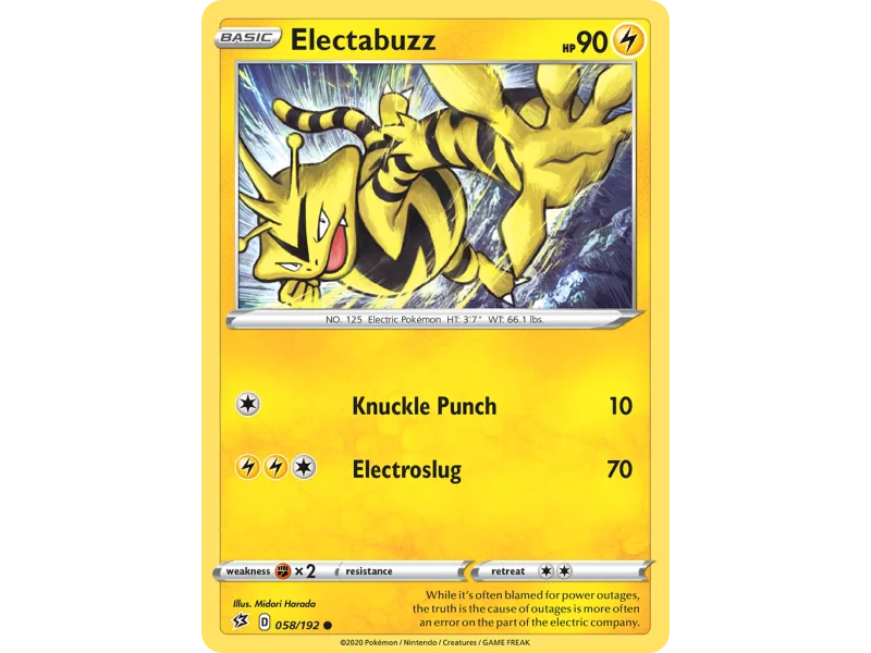 Electabuzz (Reverse Holo)