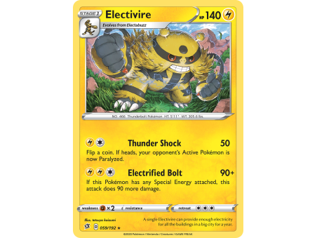 Electivire (Reverse Holo)