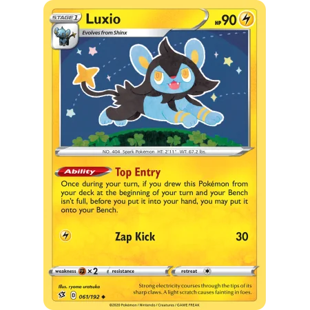 Luxio (Reverse Holo)