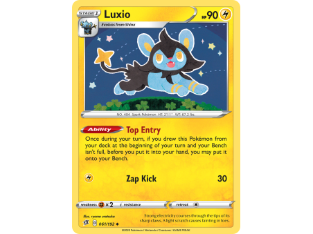 Luxio (Reverse Holo)