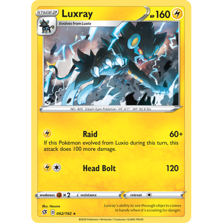 Luxray (Reverse Holo)
