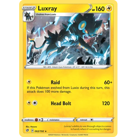 Luxray (Reverse Holo)