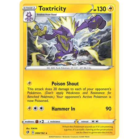 Toxtricity (Reverse Holo)