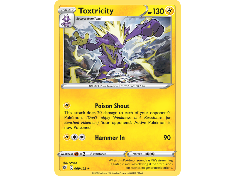 Toxtricity (Reverse Holo)
