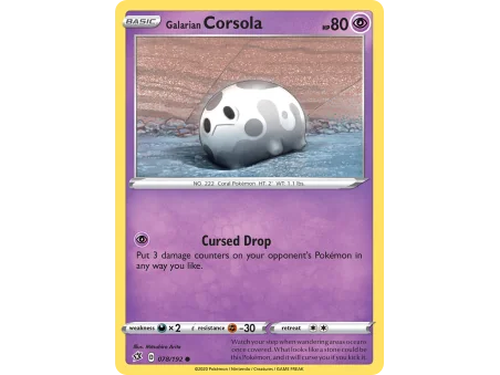 Galarian Corsola