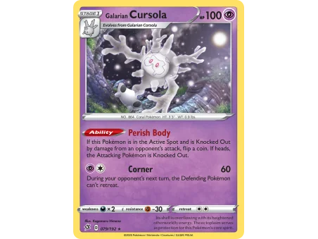 Galarian Cursola (Holo)