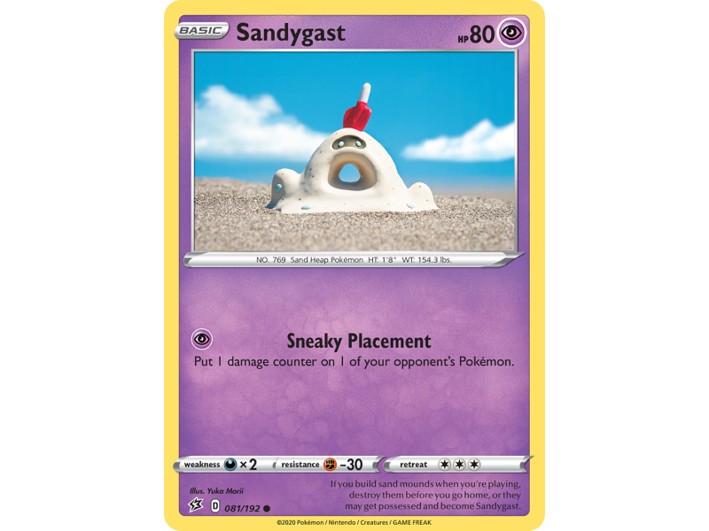 Sandygast (Reverse Holo)