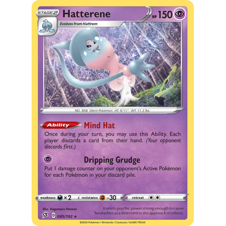 Hatterene (Reverse Holo)