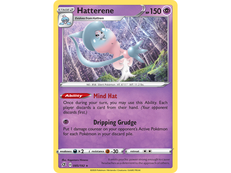 Hatterene (Reverse Holo)