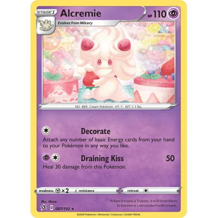 Alcremie (Reverse Holo)
