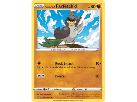 Galarian Farfetch'd (Reverse Holo)