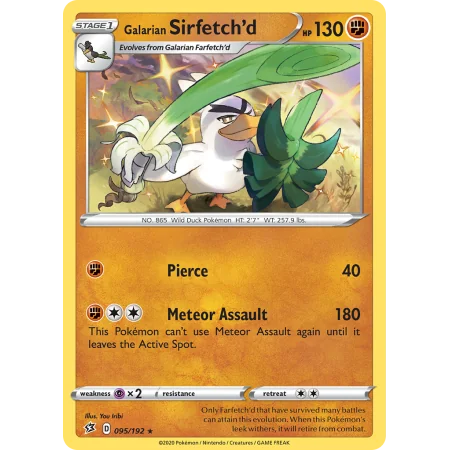 Galarian Sirfetch'd (Holo)