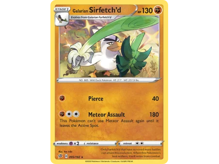 Galarian Sirfetch'd (Holo)