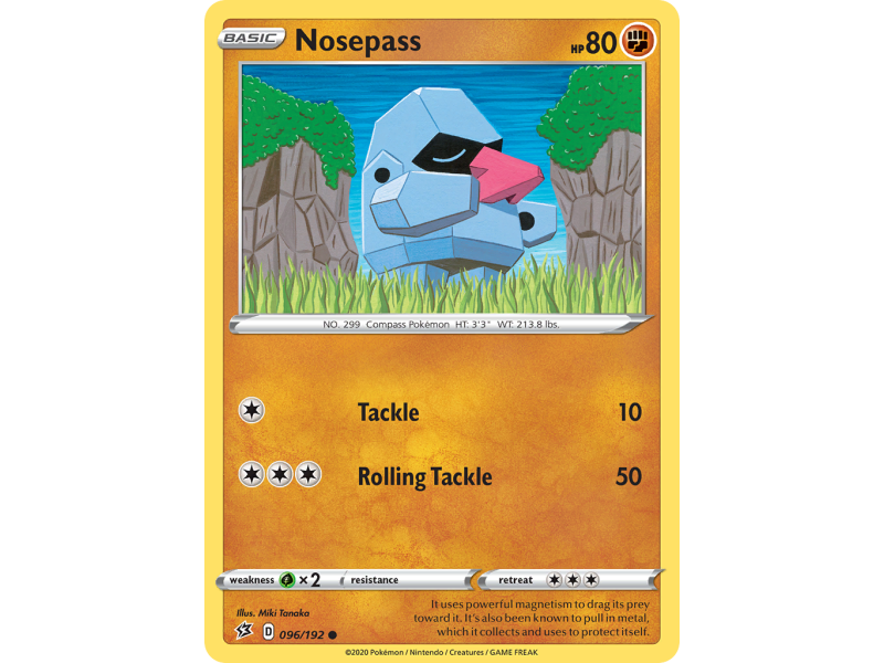 Nosepass (Reverse Holo)