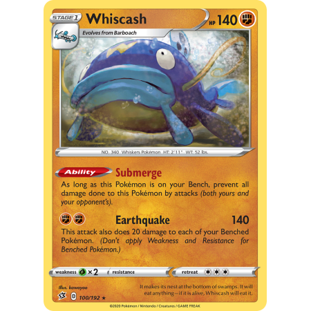 Whiscash (Reverse Holo)