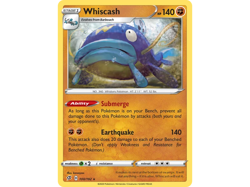 Whiscash (Reverse Holo)