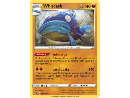 Whiscash (Reverse Holo)