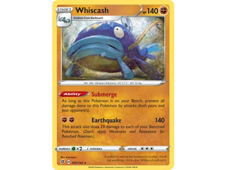 Whiscash (Reverse Holo)