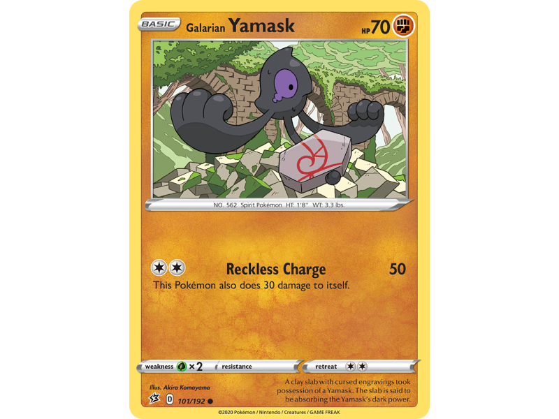 Galarian Yamask (Reverse Holo)