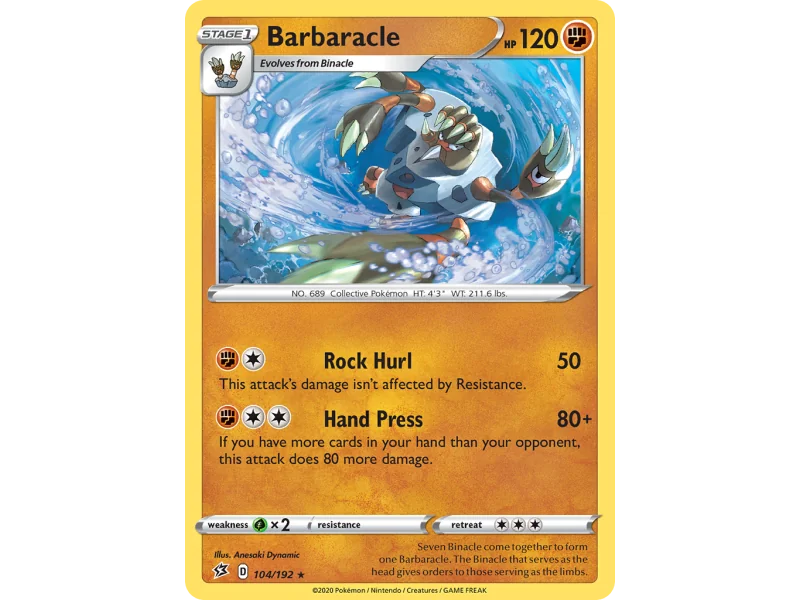 Barbaracle (Reverse Holo)