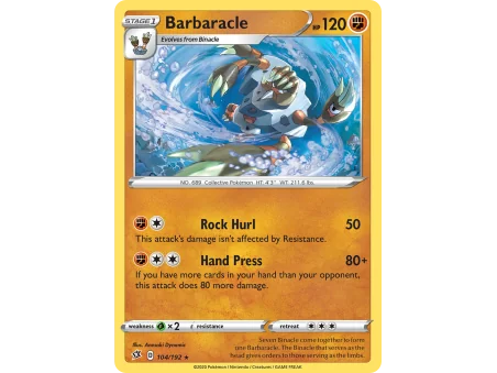 Barbaracle (Reverse Holo)