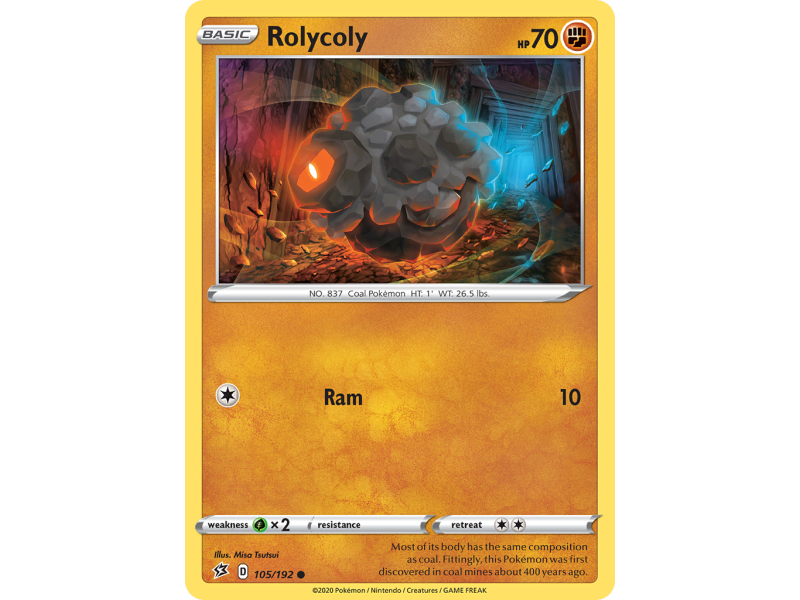 Rolycoly (Reverse Holo)