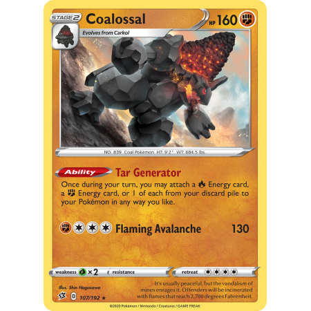 Coalossal (Reverse Holo)