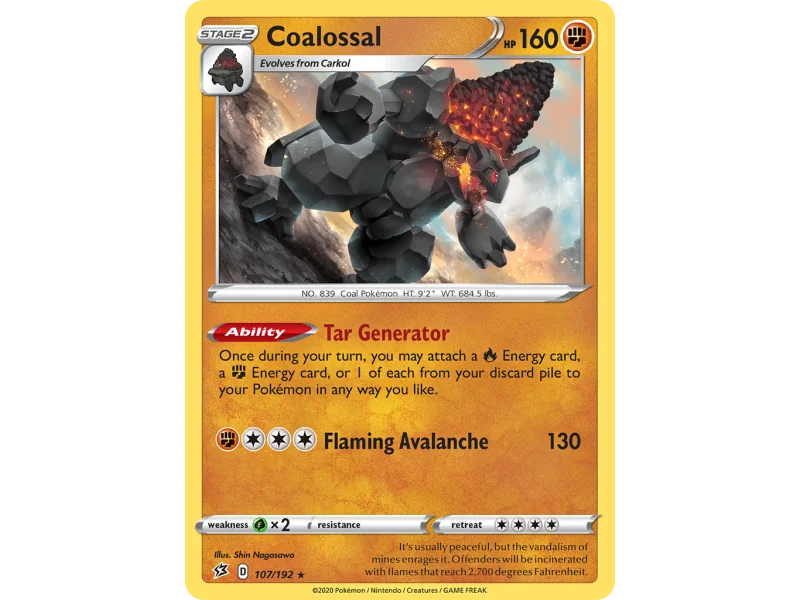 Coalossal (Reverse Holo)