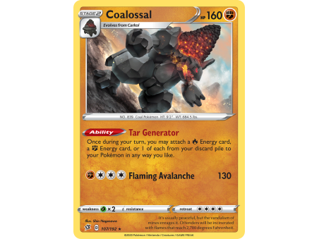 Coalossal (Reverse Holo)