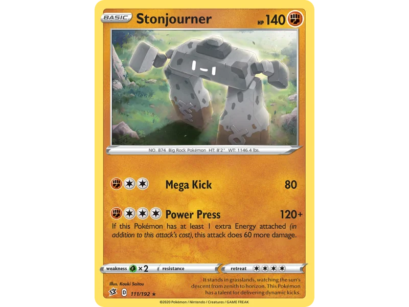 Stonjourner (Reverse Holo)