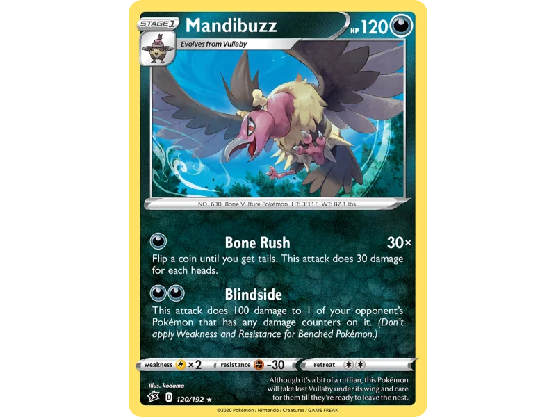 Mandibuzz (Reverse Holo)