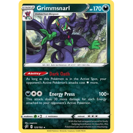 Grimmsnarl (Reverse Holo)