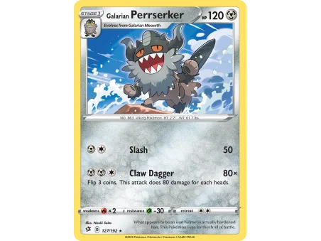 Galarian Perrserker (Reverse Holo)
