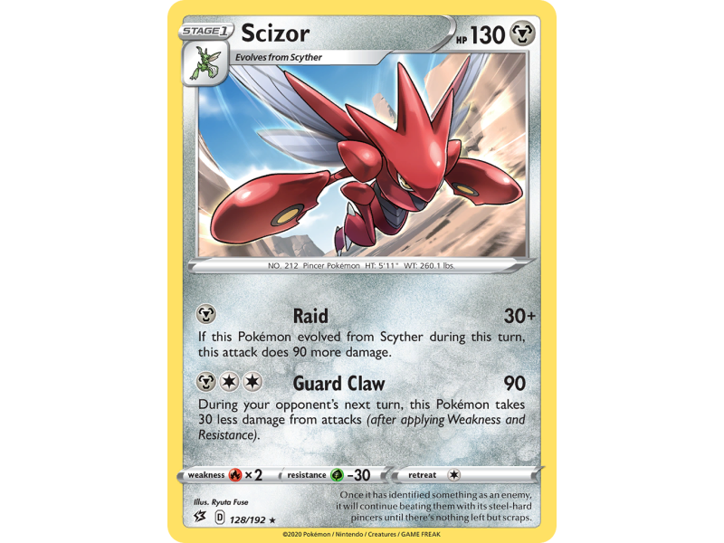Scizor (Reverse Holo)