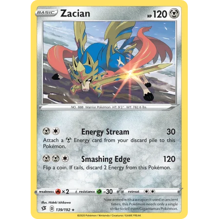Zacian (Reverse Holo)