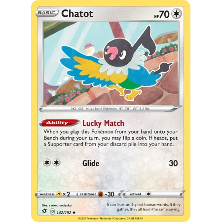 Chatot (Reverse Holo)