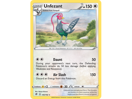 Unfezant (Reverse Holo)