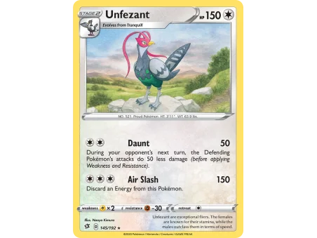 Unfezant (Reverse Holo)