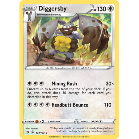 Diggersby (Reverse Holo)