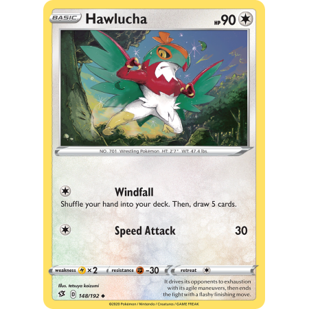 Hawlucha (Reverse Holo)